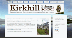 Desktop Screenshot of kirkhillprimary.co.uk